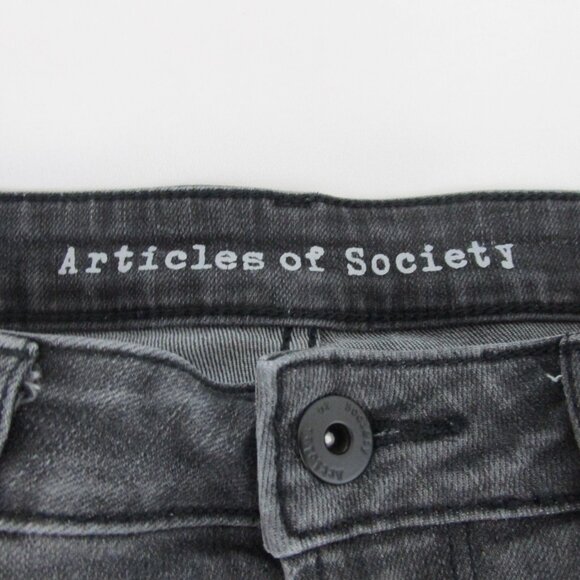 Articles Of Society Sarah Storm Distressed Stretch Skinny Jeans - Picture 7 of 13